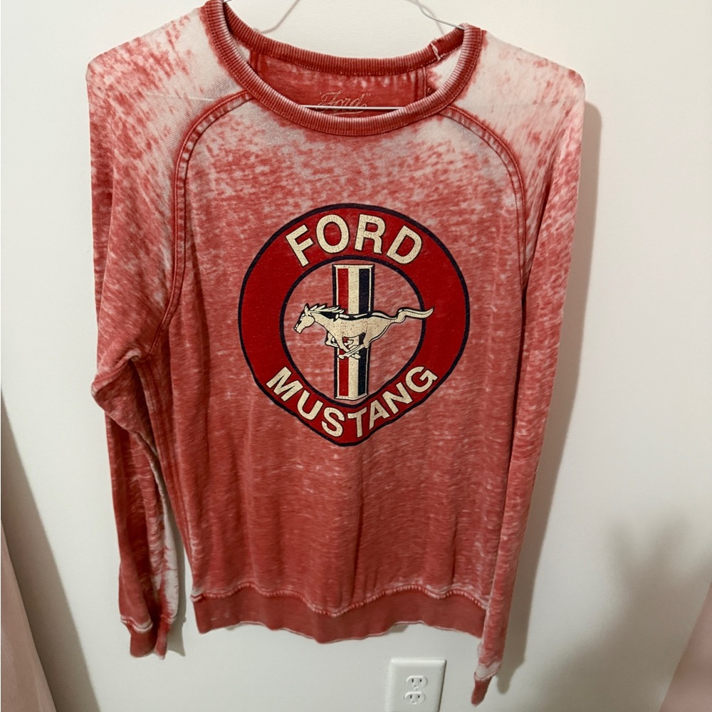 Lucky Brand Red Sweatshirt